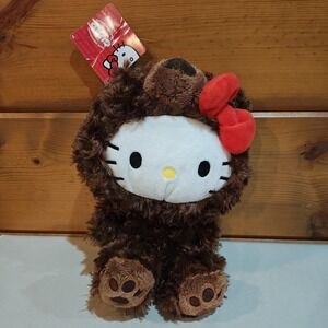 Hello Kitty 125th Anniversary Plush Bear Sanrio x GUND NWT Stuffed Animal Lovey